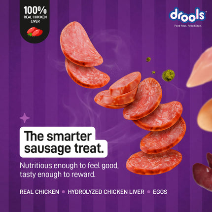 Drools Liver Sausages Dog Treat 450g