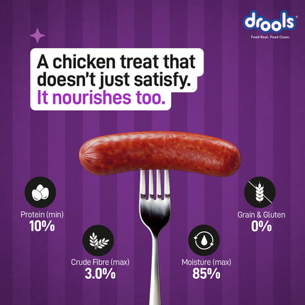 Drools Liver Sausages Dog Treat 450g