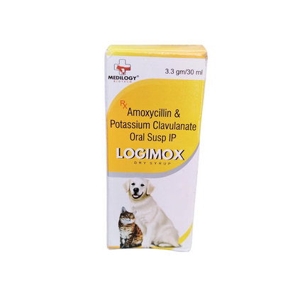 Logimox Dry Syrup Amoxycillin And Potassium Clavulanate