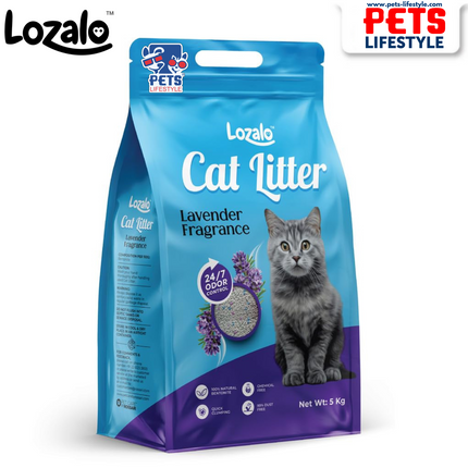 Lozalo Cat Litter (Lavender Fragrance)
