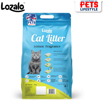 Lozalo Cat Litter (Lemon Fragrance)