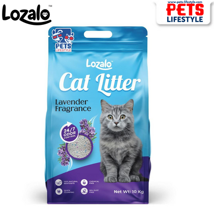 Lozalo Cat Litter (Lavender Fragrance)