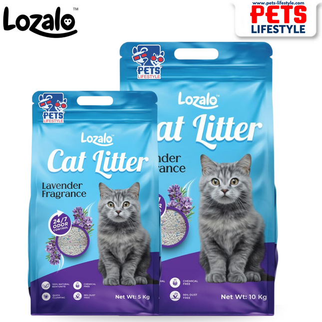 Lozalo Cat Litter (Lavender Fragrance)