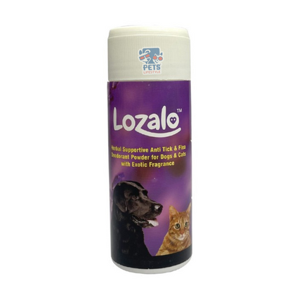 Lozalo Lavender Anti Tick & Flea Deodorant Powder 150gms
