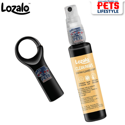 Lozalo Clean Paws – Dog Paw Cleanser Spray 22 ml