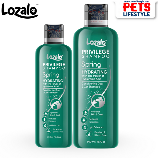 Lozalo Privilege Hydrating Shampoo Spring Fragrance For Dogs & Cats