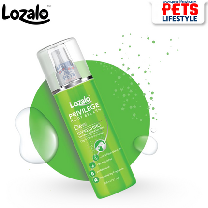 Lozalo Privilege Dew Body Splash Refreshing Grooming Spray 200 ml