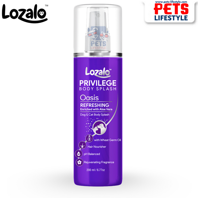 Lozalo Privilege Body Splash – Oasis Refreshing Grooming Spray 200 ml