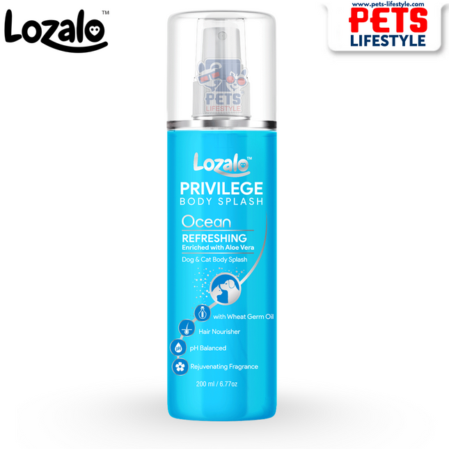 Lozalo Privilege Body Splash – Ocean Refreshing Grooming Spray 200 ml