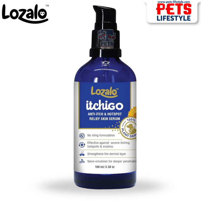 Lozalo Itchigo Anti-Itch & Hotspot Relief Skin Serum 100 ml