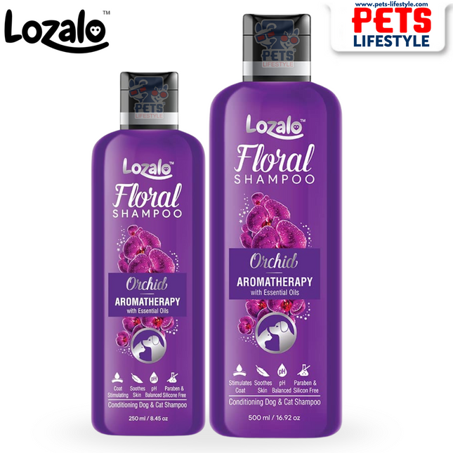 Lozalo Floral Orchid Conditioning Shampoo for Dogs & Cats