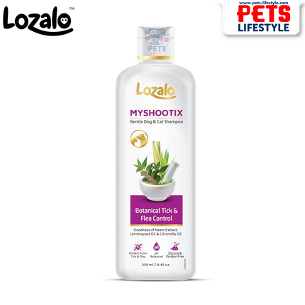 Lozalo MyShootix Botanical Anti-Tick & Flea Shampoo