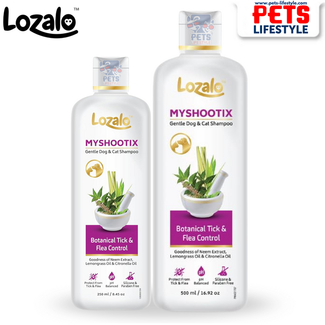 Lozalo MyShootix Botanical Anti-Tick & Flea Shampoo