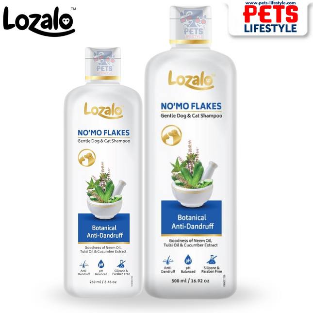 Lozalo No'Mo-Flakes Botanical Anti-Dandruff Shampoo