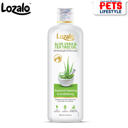 Lozalo Aloe Vera & Tea Tree Oil Botanical Shampoo