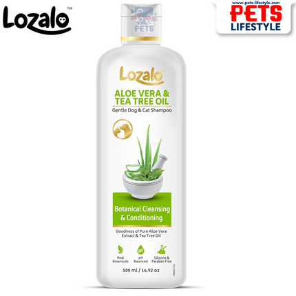 Lozalo Aloe Vera & Tea Tree Oil Botanical Shampoo