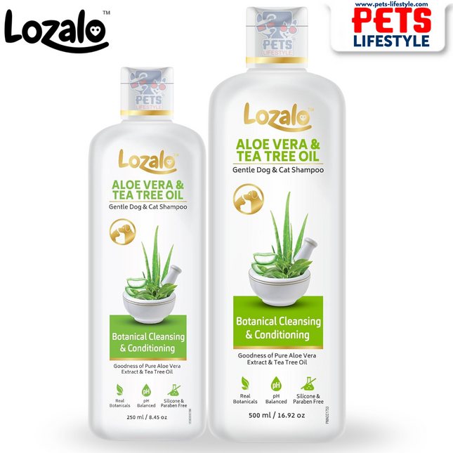 Lozalo Aloe Vera & Tea Tree Oil Botanical Shampoo