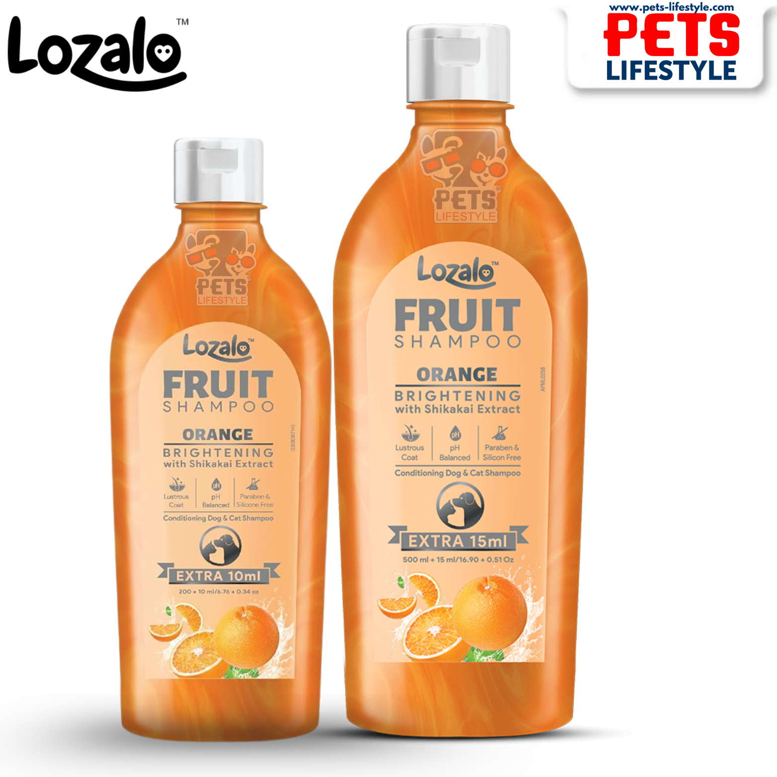 Lozalo Fruit Conditioning Shampoo (In Orange Fragrance