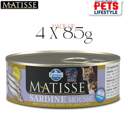 Matisse Sardine Mousse Wet Cat Food