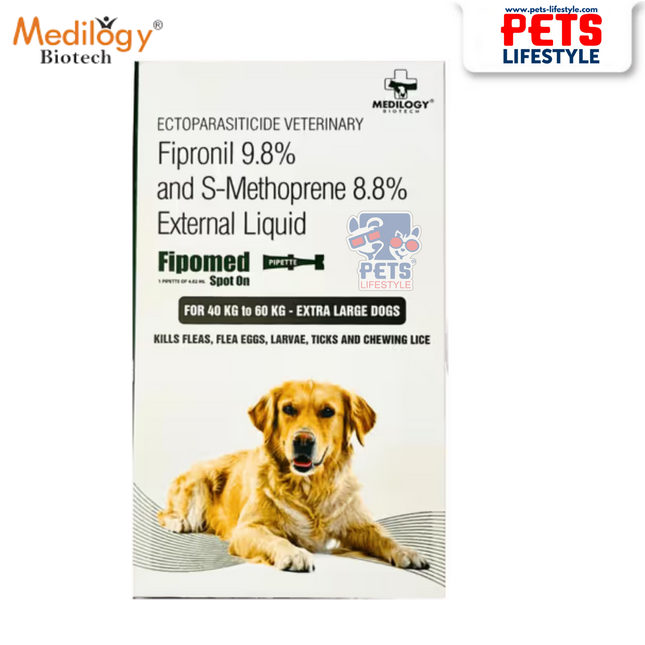 Medilogy Fipomed Spot-On for Extra-Large Dogs (40–60 kg)