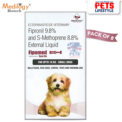 Medilogy Fipomed Spot-On for Small Dogs (Up to 10 kg)