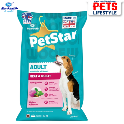 Mankind PetStar Meat & Wheat Adult Dog Dry Food