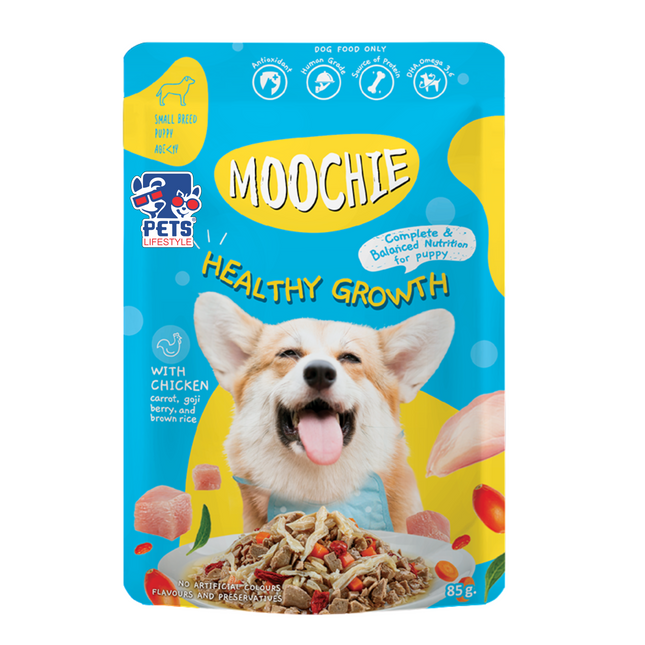 Moochie Healthy Growth Gravy Wet Dog Food Puppy