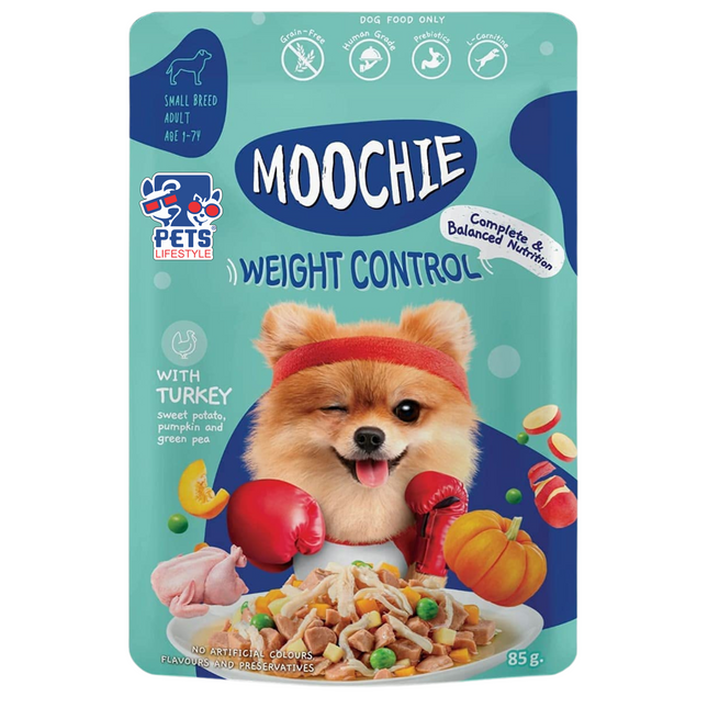 Moochie Weight Control With Turkey Wet Food for dogs
