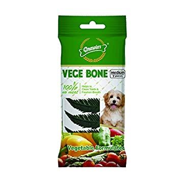 Gnawlers Vege Bone, Dog Treats Medium, 60 g