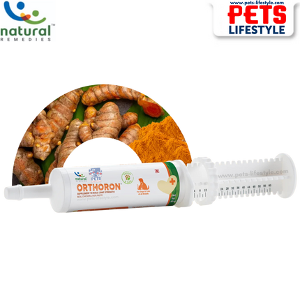 Natural Remedies Orthoron Joint Supplement Paste for Dogs and Cats
