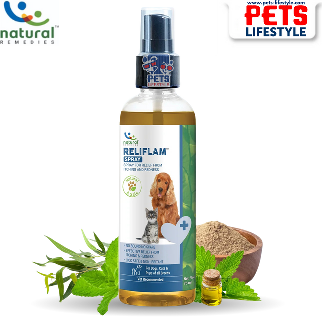 Natural Remedies Reliflam Spray – Itch Relief Spray 75ml