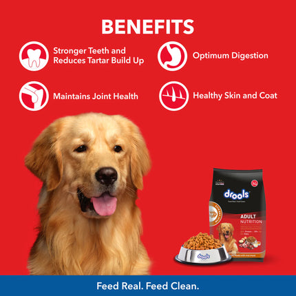 Drools Adult Nutrition – Meat & Rice Adult Dog Food