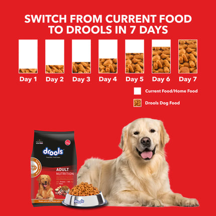 Drools Adult Nutrition – Meat & Rice Adult Dog Food