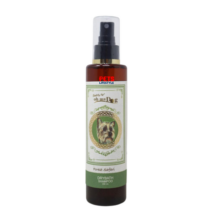 Smarty Pet Oh My Dog – Forest Safari Dry Bath Shampoo (200ml)