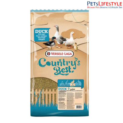Country's Best Versele Laga Duck 3 Pellet Birds Food 5 Kg