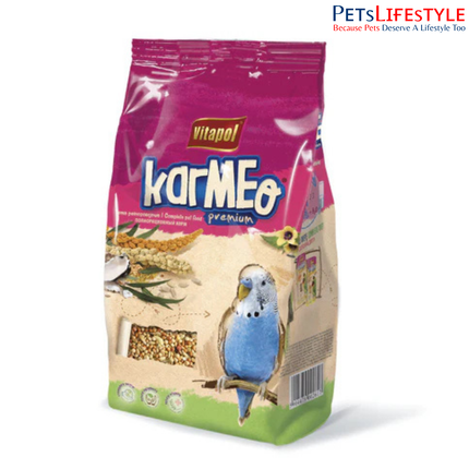 Vitapol Karmeo Bird Food Standard Complete Food For Budgie 500 gm