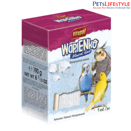 Vitapol Xl Mineral Block For Birds - Natural 190g