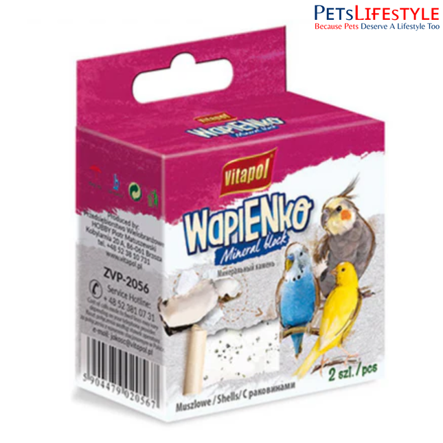 Vitapol Feed Suppmenet Mineral Block For Birds - Shell 40g