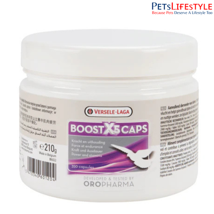 Versele Laga Oropharma Boost X5 Bird Supplement Capsules 210 g
