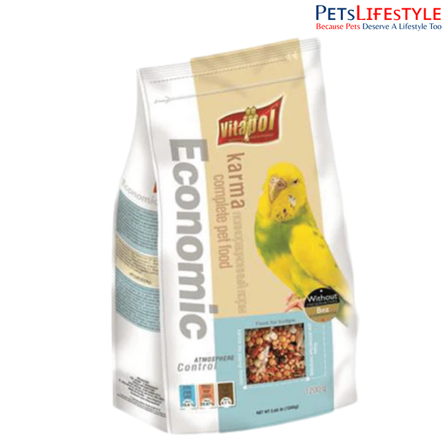 Vitapol Economic Food For Budgies - 1.2 kg