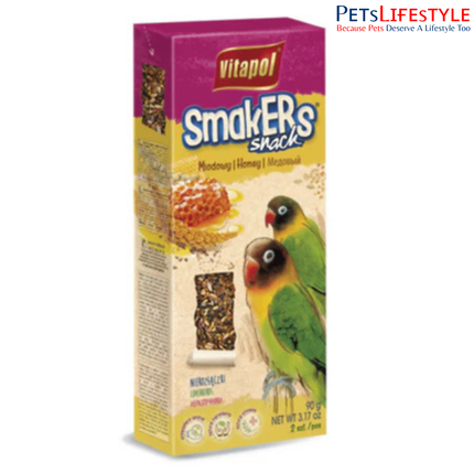 Vitapol Honey Smakers For Lovebirds 90g