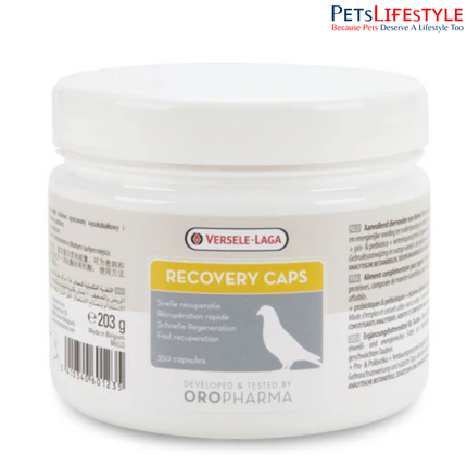 Versele Laga Oropharma Feed Supplement Recovery Caps For Birds 203 g