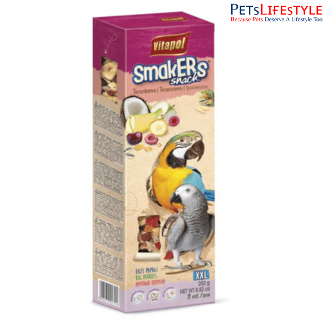 Vitapol Tropicana Smakers XXL for Big Parrots 250g