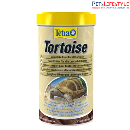 Tetra Tortoise Complete Food for All Tortoises for Healthy and Natural Growth