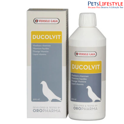 Versele Laga Oropharma Ducolvit Bird Multivitamin Liquid Supplement 500 ml