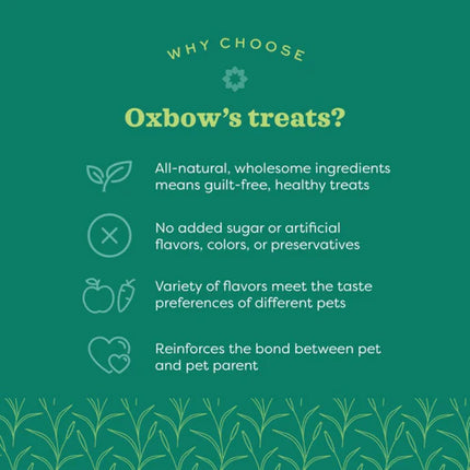 Oxbow Simple Rewards Baked Treats with Cranberry for Rabbits, Guinea Pigs & Small Animals – 85g