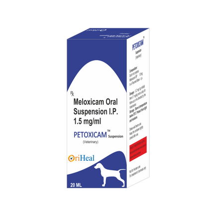 OriHeal Lifesciences Petoxicam Suspension 1.5mg/ml