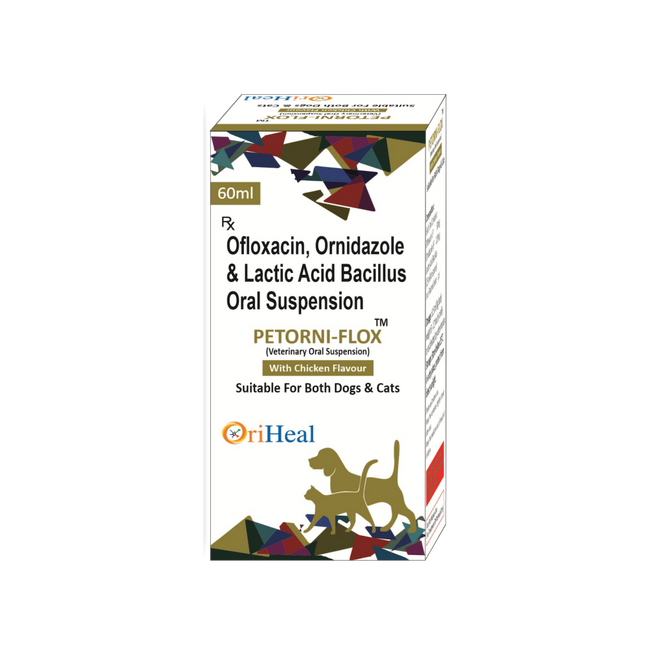 OriHeal Lifesciences Petorni-Flox Suspension For Pets