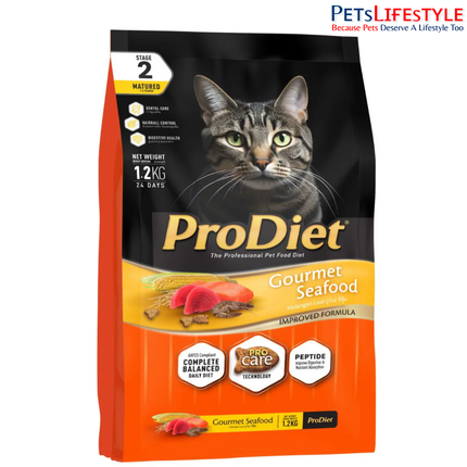 ProDiet Gourmet Seafood Dry Cat Food