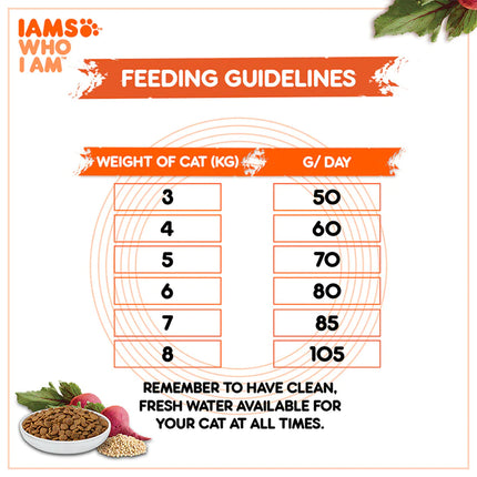 IAMS Proactive Healthy Adult (1+ Years) with Tuna & Salmon Meal Dry Premium Cat Food